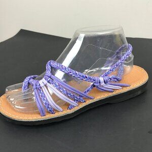 Women's "Flow" Handcrafted Sandals Made in Mexico, Size U.S. 8